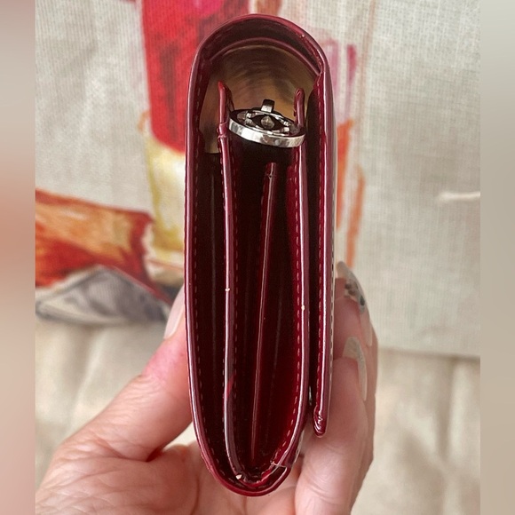 CARTIER PARIS Patent Leather⭐️Happy Birthday⭐️Stunning Zipper-Pull⭐️AuThEnTiC - Picture 4 of 16